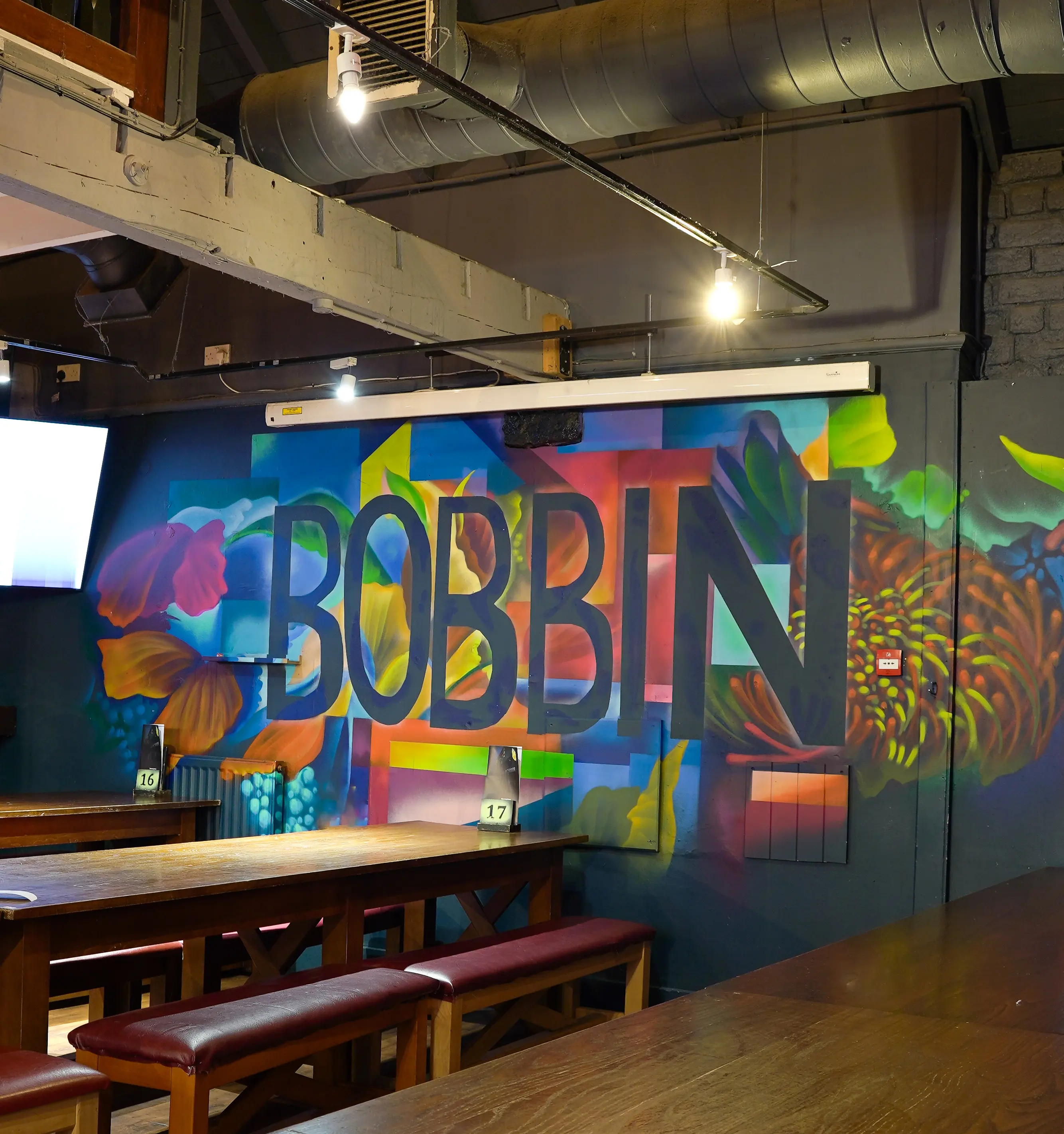 The Bobbin interior